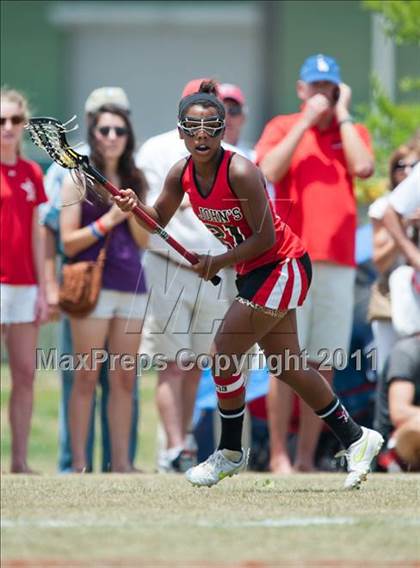 Thumbnail 3 in St. John's v Cy-Fair (D1 TGHSLL State Final) photogallery.