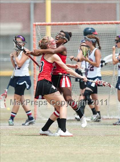 Thumbnail 3 in St. John's v Cy-Fair (D1 TGHSLL State Final) photogallery.