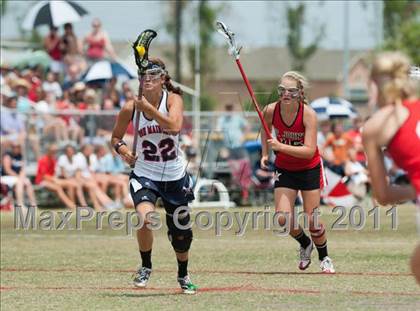 Thumbnail 3 in St. John's v Cy-Fair (D1 TGHSLL State Final) photogallery.