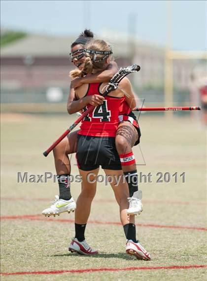Thumbnail 1 in St. John's v Cy-Fair (D1 TGHSLL State Final) photogallery.