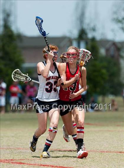 Thumbnail 2 in St. John's v Cy-Fair (D1 TGHSLL State Final) photogallery.