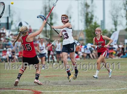 Thumbnail 1 in St. John's v Cy-Fair (D1 TGHSLL State Final) photogallery.