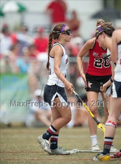 Thumbnail 3 in St. John's v Cy-Fair (D1 TGHSLL State Final) photogallery.