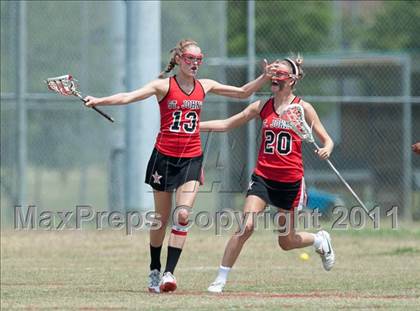 Thumbnail 2 in St. John's v Cy-Fair (D1 TGHSLL State Final) photogallery.