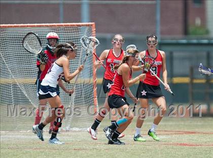 Thumbnail 3 in St. John's v Cy-Fair (D1 TGHSLL State Final) photogallery.