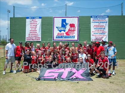 Thumbnail 1 in St. John's v Cy-Fair (D1 TGHSLL State Final) photogallery.