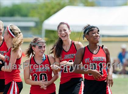 Thumbnail 3 in St. John's v Cy-Fair (D1 TGHSLL State Final) photogallery.