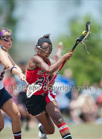 Thumbnail 3 in St. John's v Cy-Fair (D1 TGHSLL State Final) photogallery.