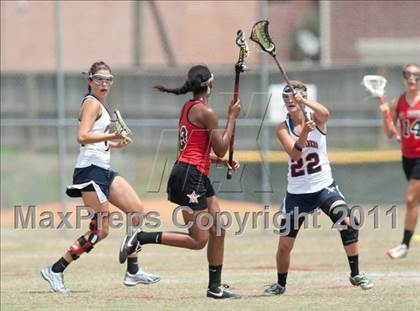 Thumbnail 1 in St. John's v Cy-Fair (D1 TGHSLL State Final) photogallery.