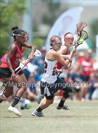 Thumbnail 1 in St. John's v Cy-Fair (D1 TGHSLL State Final) photogallery.