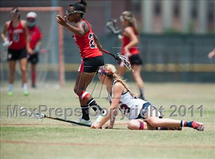 Thumbnail 1 in St. John's v Cy-Fair (D1 TGHSLL State Final) photogallery.