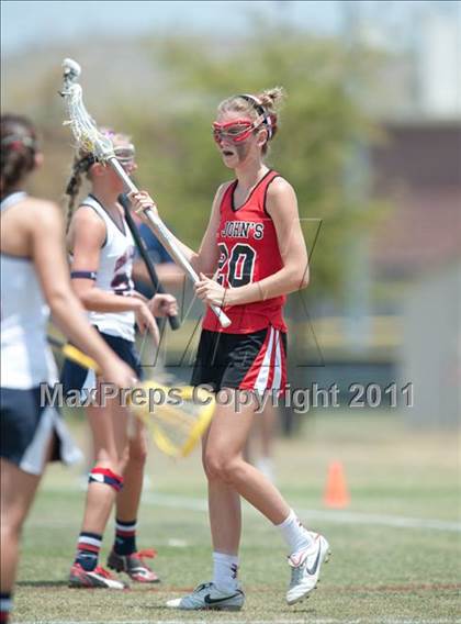 Thumbnail 2 in St. John's v Cy-Fair (D1 TGHSLL State Final) photogallery.