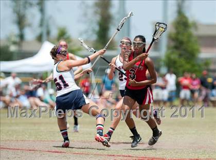 Thumbnail 1 in St. John's v Cy-Fair (D1 TGHSLL State Final) photogallery.