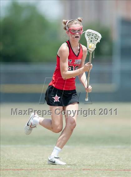 Thumbnail 1 in St. John's v Cy-Fair (D1 TGHSLL State Final) photogallery.