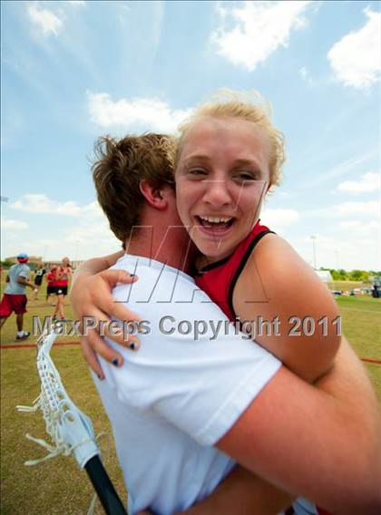 Thumbnail 3 in St. John's v Cy-Fair (D1 TGHSLL State Final) photogallery.