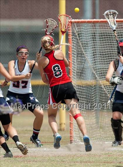Thumbnail 3 in St. John's v Cy-Fair (D1 TGHSLL State Final) photogallery.