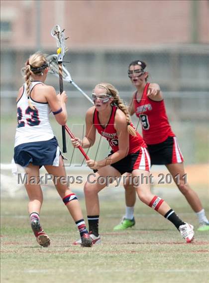 Thumbnail 1 in St. John's v Cy-Fair (D1 TGHSLL State Final) photogallery.