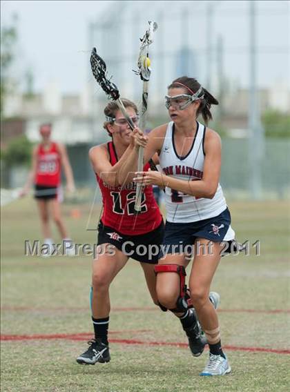 Thumbnail 1 in St. John's v Cy-Fair (D1 TGHSLL State Final) photogallery.