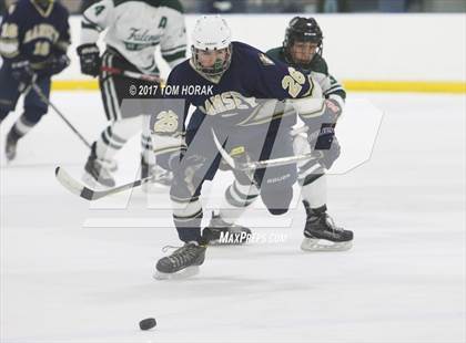 Thumbnail 1 in St. Joseph vs Ramsey (Ice Vault Holiday Classic) photogallery.