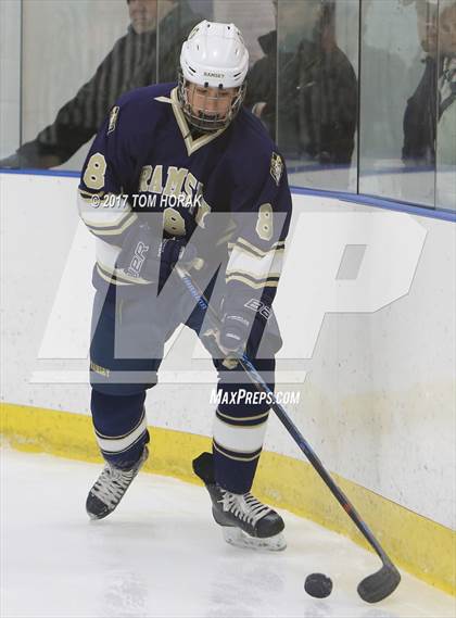 Thumbnail 1 in St. Joseph vs Ramsey (Ice Vault Holiday Classic) photogallery.