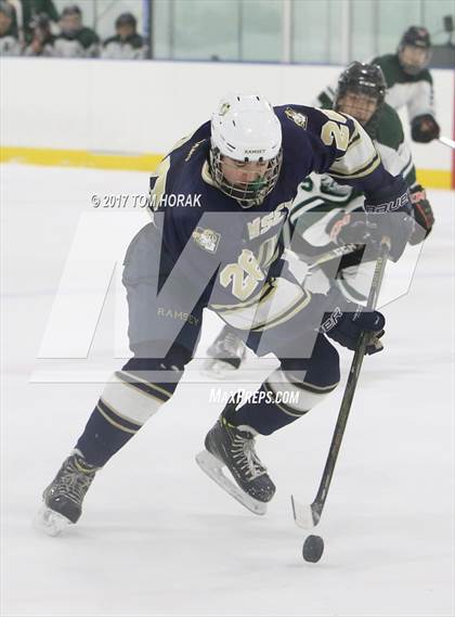 Thumbnail 2 in St. Joseph vs Ramsey (Ice Vault Holiday Classic) photogallery.
