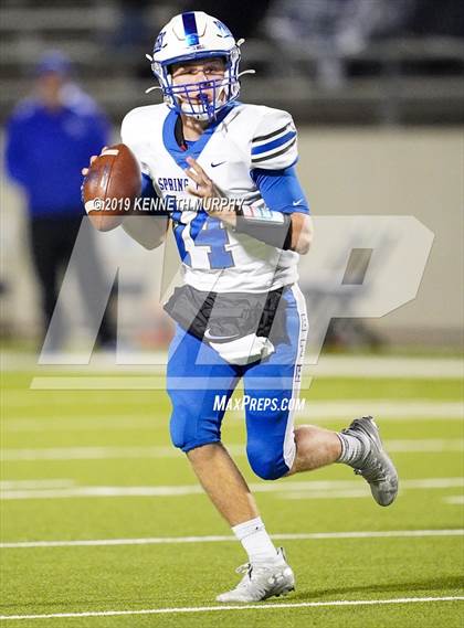 Thumbnail 2 in Connally vs. Spring Hill (UIL Area 4A Region II Playoff) photogallery.