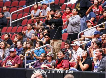 Thumbnail 2 in Valley Christian vs. Winslow  (AIA D3 Quarterfinal) photogallery.