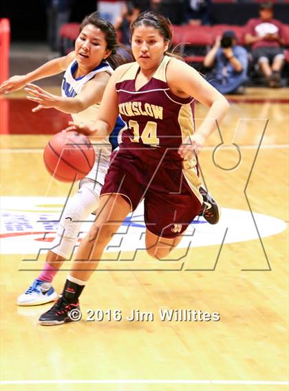 Thumbnail 2 in Valley Christian vs. Winslow  (AIA D3 Quarterfinal) photogallery.