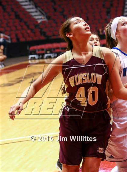 Thumbnail 1 in Valley Christian vs. Winslow  (AIA D3 Quarterfinal) photogallery.
