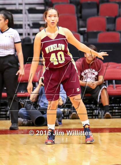 Thumbnail 1 in Valley Christian vs. Winslow  (AIA D3 Quarterfinal) photogallery.