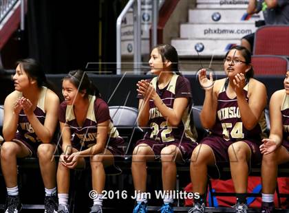 Thumbnail 2 in Valley Christian vs. Winslow  (AIA D3 Quarterfinal) photogallery.