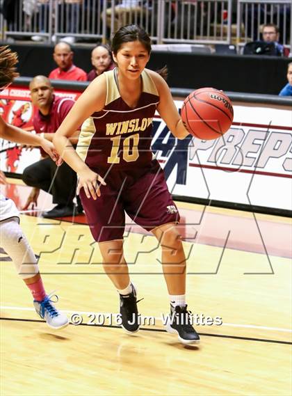 Thumbnail 2 in Valley Christian vs. Winslow  (AIA D3 Quarterfinal) photogallery.