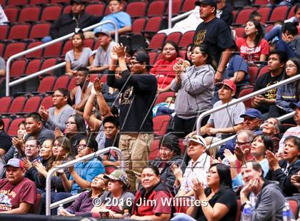 Thumbnail 1 in Valley Christian vs. Winslow  (AIA D3 Quarterfinal) photogallery.