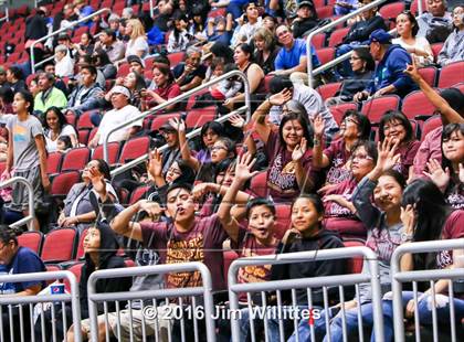 Thumbnail 2 in Valley Christian vs. Winslow  (AIA D3 Quarterfinal) photogallery.