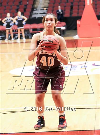 Thumbnail 2 in Valley Christian vs. Winslow  (AIA D3 Quarterfinal) photogallery.