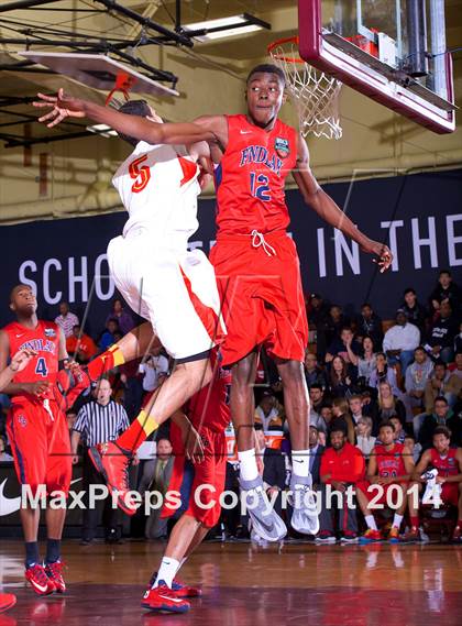 Thumbnail 3 in Oak Hill Academy vs. Findlay Prep (Dick's Sporting Goods National Tournament) photogallery.