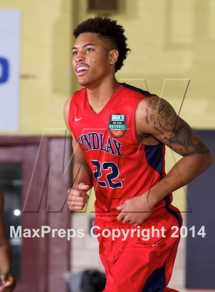 Thumbnail 1 in Oak Hill Academy vs. Findlay Prep (Dick's Sporting Goods National Tournament) photogallery.