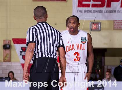 Thumbnail 3 in Oak Hill Academy vs. Findlay Prep (Dick's Sporting Goods National Tournament) photogallery.