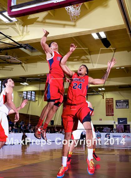Thumbnail 2 in Oak Hill Academy vs. Findlay Prep (Dick's Sporting Goods National Tournament) photogallery.