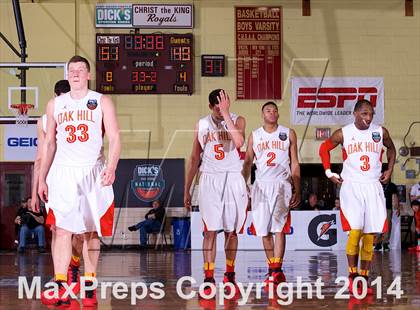 Thumbnail 1 in Oak Hill Academy vs. Findlay Prep (Dick's Sporting Goods National Tournament) photogallery.