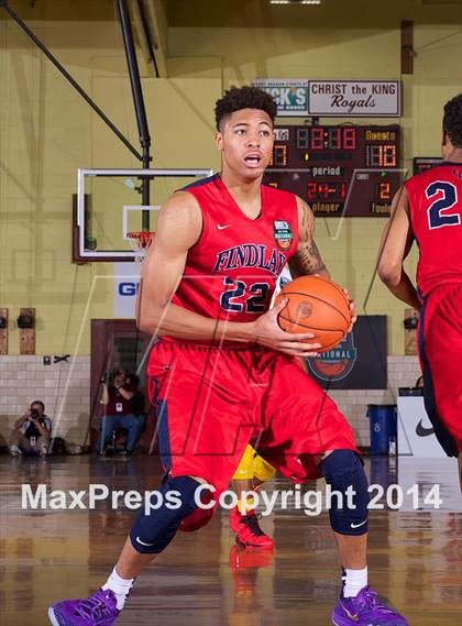 Thumbnail 3 in Oak Hill Academy vs. Findlay Prep (Dick's Sporting Goods National Tournament) photogallery.