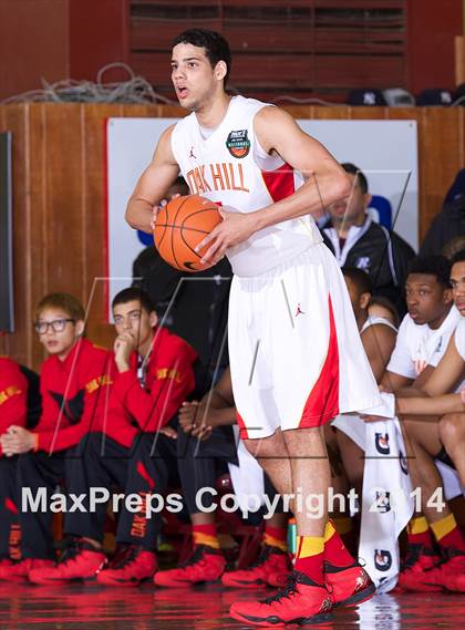 Thumbnail 3 in Oak Hill Academy vs. Findlay Prep (Dick's Sporting Goods National Tournament) photogallery.
