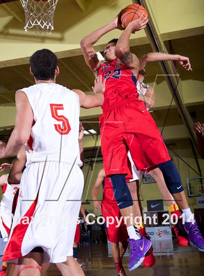 Thumbnail 3 in Oak Hill Academy vs. Findlay Prep (Dick's Sporting Goods National Tournament) photogallery.