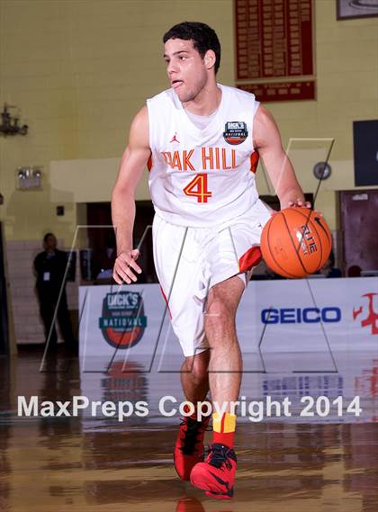 Thumbnail 3 in Oak Hill Academy vs. Findlay Prep (Dick's Sporting Goods National Tournament) photogallery.