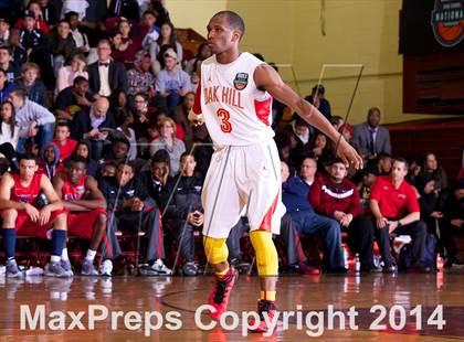 Thumbnail 3 in Oak Hill Academy vs. Findlay Prep (Dick's Sporting Goods National Tournament) photogallery.