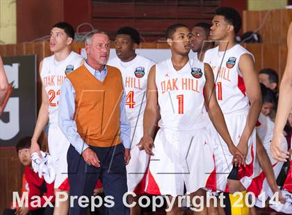 Thumbnail 1 in Oak Hill Academy vs. Findlay Prep (Dick's Sporting Goods National Tournament) photogallery.