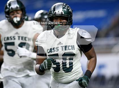 Thumbnail 2 in Catholic Central vs. Cass Tech (MHSAA Division 1 Final) photogallery.
