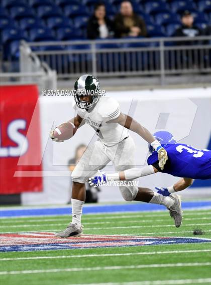 Thumbnail 1 in Catholic Central vs. Cass Tech (MHSAA Division 1 Final) photogallery.