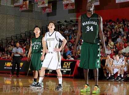 Thumbnail 2 in Brethren Christian vs. Servite (Nike Extravaganza) photogallery.