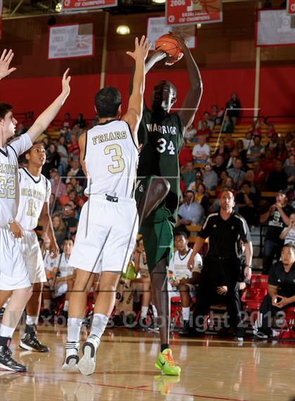 Thumbnail 3 in Brethren Christian vs. Servite (Nike Extravaganza) photogallery.